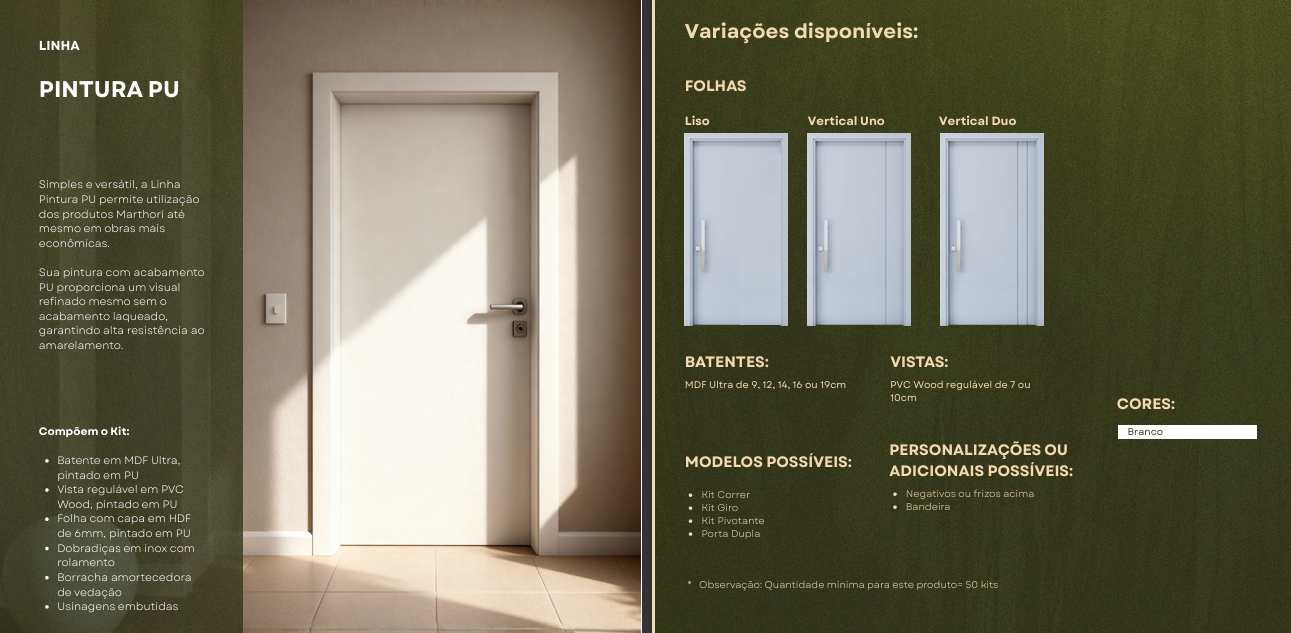 Catálogo Linha Pintura PU